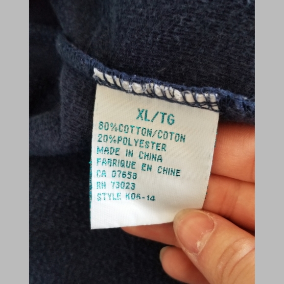 BONGO Vintage Velour Sweater - Picture 3 of 4